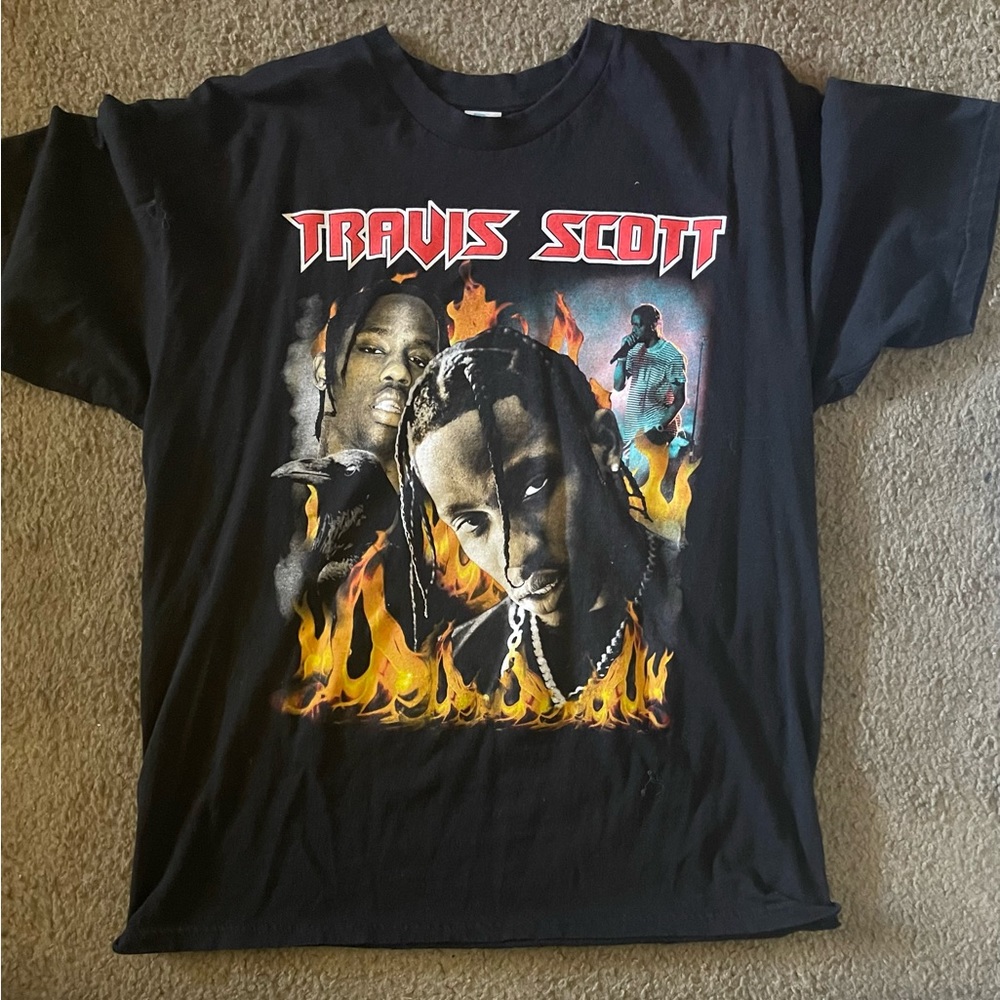travis scott graphic tee (new)